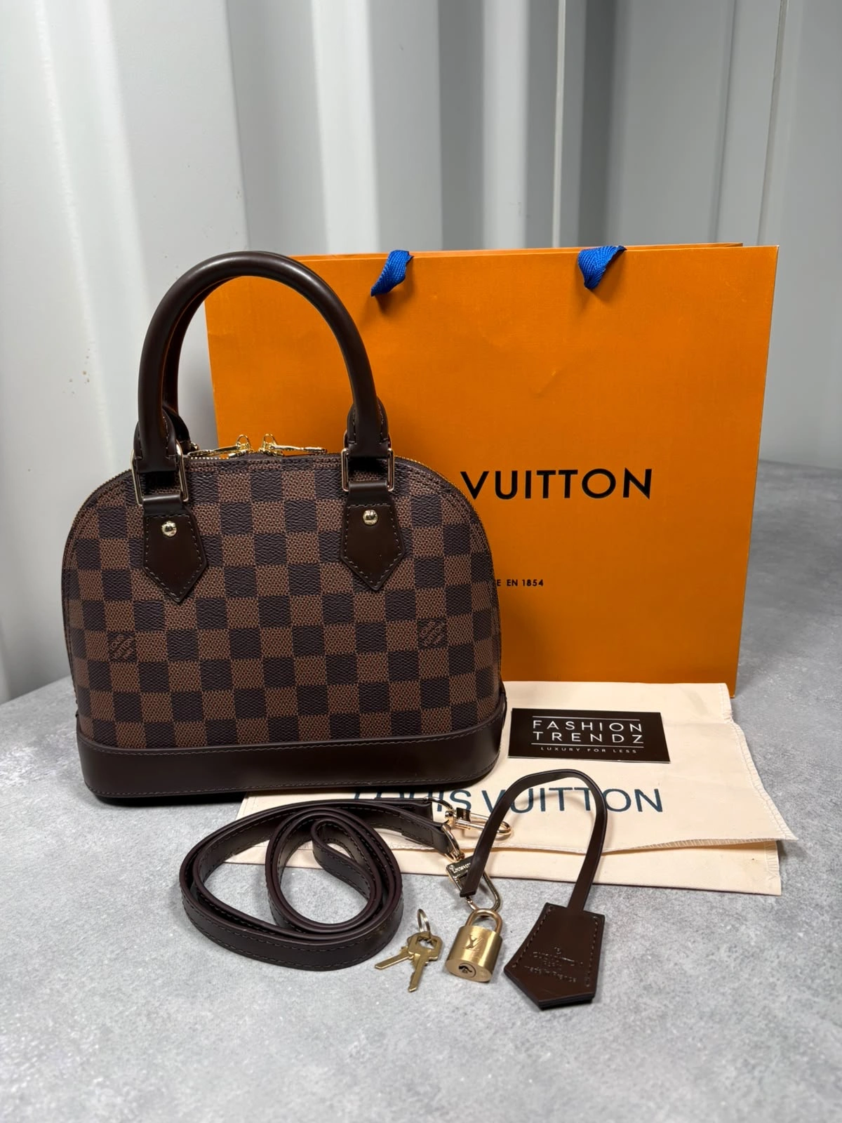 LV Brown alma bag